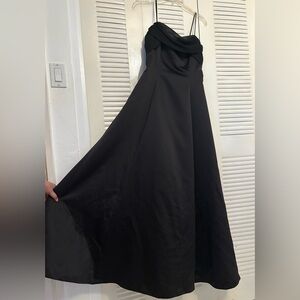 Vintage Black Evening Gown